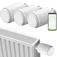Revolt ZigBee-Heizkörperthermostat 3er-Set mit App-Steuerung und Display