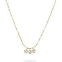 TAMARIS Kette mit Anhänger TJ-0604-N-45 Gold/Silber