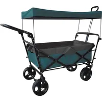 Vedes Outdoor active Bollerwagen "Petrol" mit Dach, faltbar