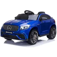 Moni Kinder Elektroauto AMG GLC 63S blau (12 V)