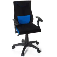 MID.YOU Jugenddrehstuhl Kiddy Pro Al ca. 50x87-97x40cm Schwarz,Blau