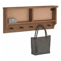 VidaXL Wandgarderobe SANDNES 87x12x35 cm Massivholz Kiefer