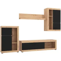 INOSIGN Wohnzimmer-Set INOSIGN "Rosso Wohnwand, Mediawand, Anbauwand, für TV