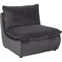 Hela Sessel - dunkelgrau - Breitcord