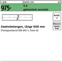 Industrial Quality Supplies DIN 975 Gewindestange VG M12x1000 Stahl