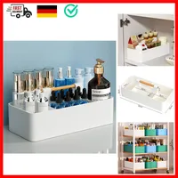 Hqahnekme Stapelbare Schreibtisch Küchen Organizer Aufbewahrungsbox Badezimmer Organizer mit