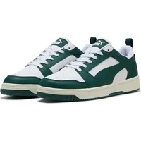 Puma Rebound V6 Low Sneaker, Puma White Dark Myrtle