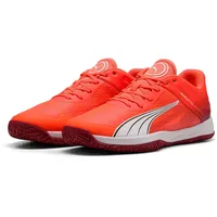 Puma Accelerate Turbo Hallenturnschuh, Glowing RED White-Dark Crimson Black,