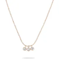 TAMARIS Kette mit Anhänger Tiny Glimmer Roségold/Silber