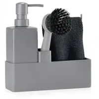 ZONE Denmark Spültrogbutler-Set, Abtropfgestell, Grau