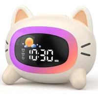 Wecker Kinder Lichtwecker Kinder Schlaftrainer Kinder Nachtlicht Dual Wecker