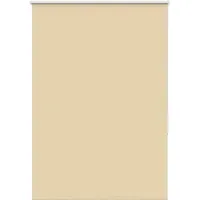 VidaXL Verdunkelungsrollo 115 x 150 cm Beige