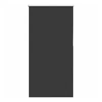 VidaXL Verdunkelungsrollo Schwarz 65x150 cm Stoffbreite 60,7 cm