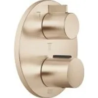 Dornbracht UP-Thermostat mit Dreiwege-Mengenregulierung, Light Gold gebürstet