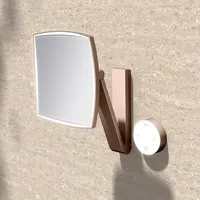 Keuco iLook_move Kosmetikspiegel 17613299002 eckig, 5-fache Vergrößerung, beleuchtet, mit