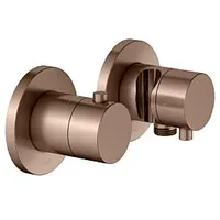 Keuco Edition 400 Thermostatarmatur Set UP rotgold gebürstet