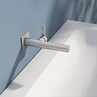 Keuco EDITION 11 Einhebel-Waschtischmischer Unterputz, Ausladung 16,5 cm, Edelstahl-Finish