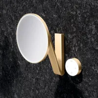 Keuco iLook_move Kosmetikspiegel 17612259002 rund, 5-fache Vergrößerung, beleuchtet, mit