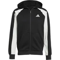 Adidas Seasonal Essentials Colorblock Reißverschlusspullover Black S