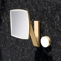 Keuco iLook_move Kosmetikspiegel 17613259002 eckig, 5-fache Vergrößerung, beleuchtet, mit