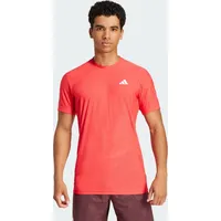 Adidas Tennis Pro Climacool+ FreeLift T-Shirt Semi Lucid Red