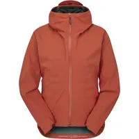 Rab Cinder Downpour Light Jacket Wmns red grapefruit M