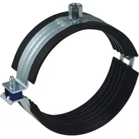 Geberit Rohrschelle d90 gedämmt mit Gewindemuffe M8 M10