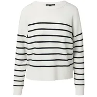 Comma, Strickpullover, weiß, 40