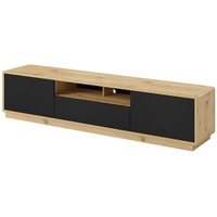 Lomadox Lowboard Fernsehschrank Wohnzimmer modern 200 cm breit ALBANY-83