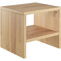 Erst-Holz Nachttisch Buche Massivholz Nachtkästchen Beistelltisch 90.20-K31