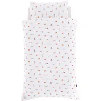 Träumeland Babybettwäsche "Jersey Cats & Dogs", bunt, B/L: 135cm