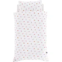Träumeland Babybettwäsche "Jersey Cats & Dogs", bunt, B/L: 135cm