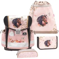 Belmil Classy ergonomisches Schulranzen-Set 4-tlg. - "Horse Chestnut"