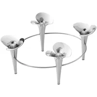 Georg Jensen BLOOM Botanica Kerzenhalter, Edelstahl