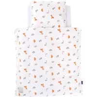 Träumeland Babybettwäsche "Jersey Dinolino", bunt, B/L: 80cm x 80cm,