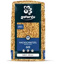 Galamio Holzhackschnitzel Gelb 60l x 26 Sack 1560l -