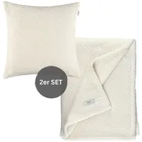 Esprit Wohndecke, Weiß, 140x190 cm, Oeko-Tex® Standard 100, Schlaftextilien,
