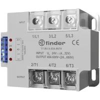 Finder Halbleiterrelais 77B390248671 40 A Schaltspannung (max.): 660 V/AC