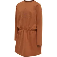 Hummel hmlUNA langarm Kleid Mädchen 8004 - sierra 104