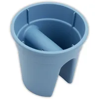 KHW Flowerclip, 3er Set, meerblau