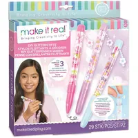 Make it Real DIY Glitzerstifte Bastelset