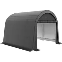 Outsunny Foliengerätehaus, 3 x 3 m Gerätehaus mit UV-Schutz,