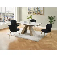 Vente-unique Esstisch ausziehbar - 6 bis 10 Personen -