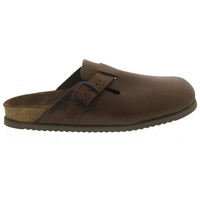 Mephisto Nathan, Clog, Dark Brown, Scratch 3451 (Nubukleder) N521