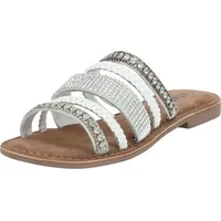 LAZAMANI Pantoletten Leder/Textil - 39