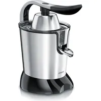 Arendo Zitronenpress, Entsafter, Silber, Schwarz