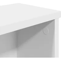 VidaXL Küchenregal Stapelbar Weiß 50x15x16 cm Holzwerkstoff