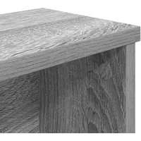 VidaXL Küchenregal Stapelbar Grau Sonoma 50x15x16 cm Holzwerkstoff