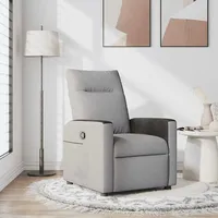 VidaXL Relaxsessel Wolkengrau Stoff