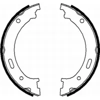 Textar Bremsbackensatz, Feststellbremse